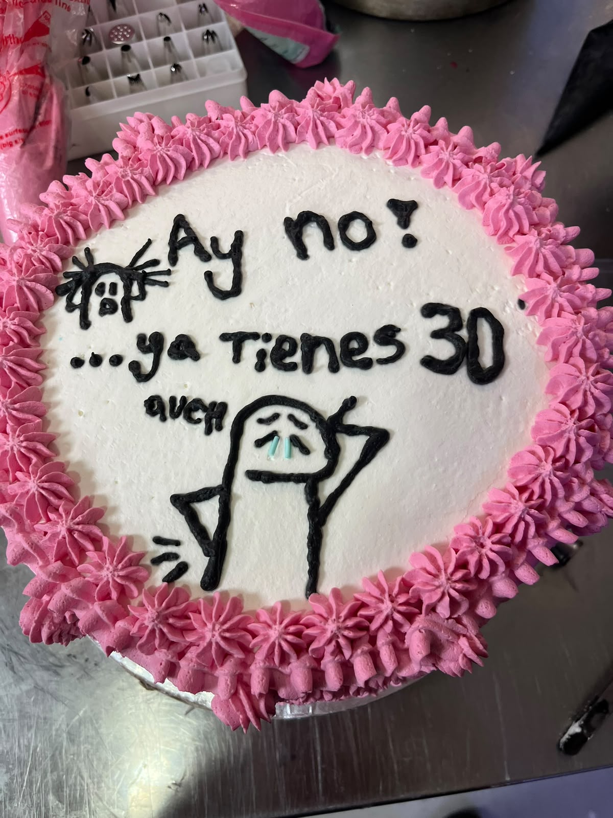 Inspiración de torta decorada para una celebración