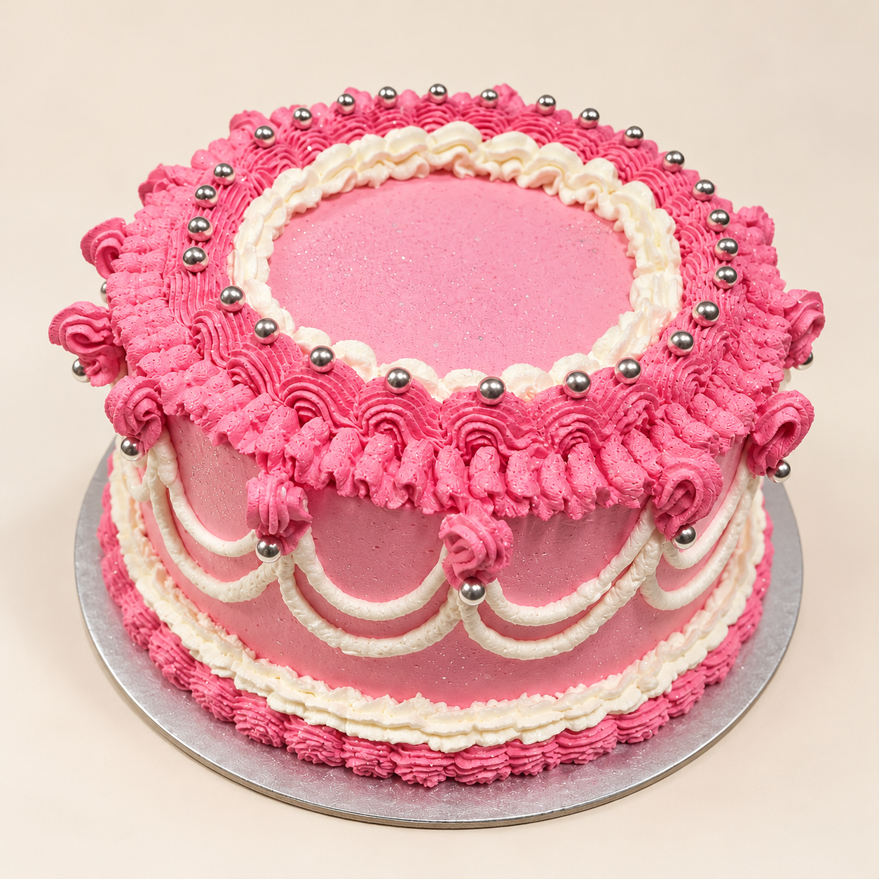 Detalle de una torta de Dulcecitos Evangeline